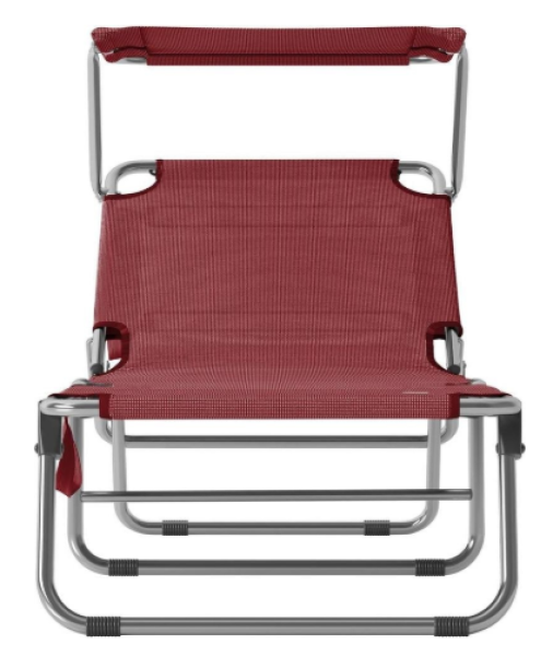 FIAM® Liegestuhl AMIGO TOP Rot